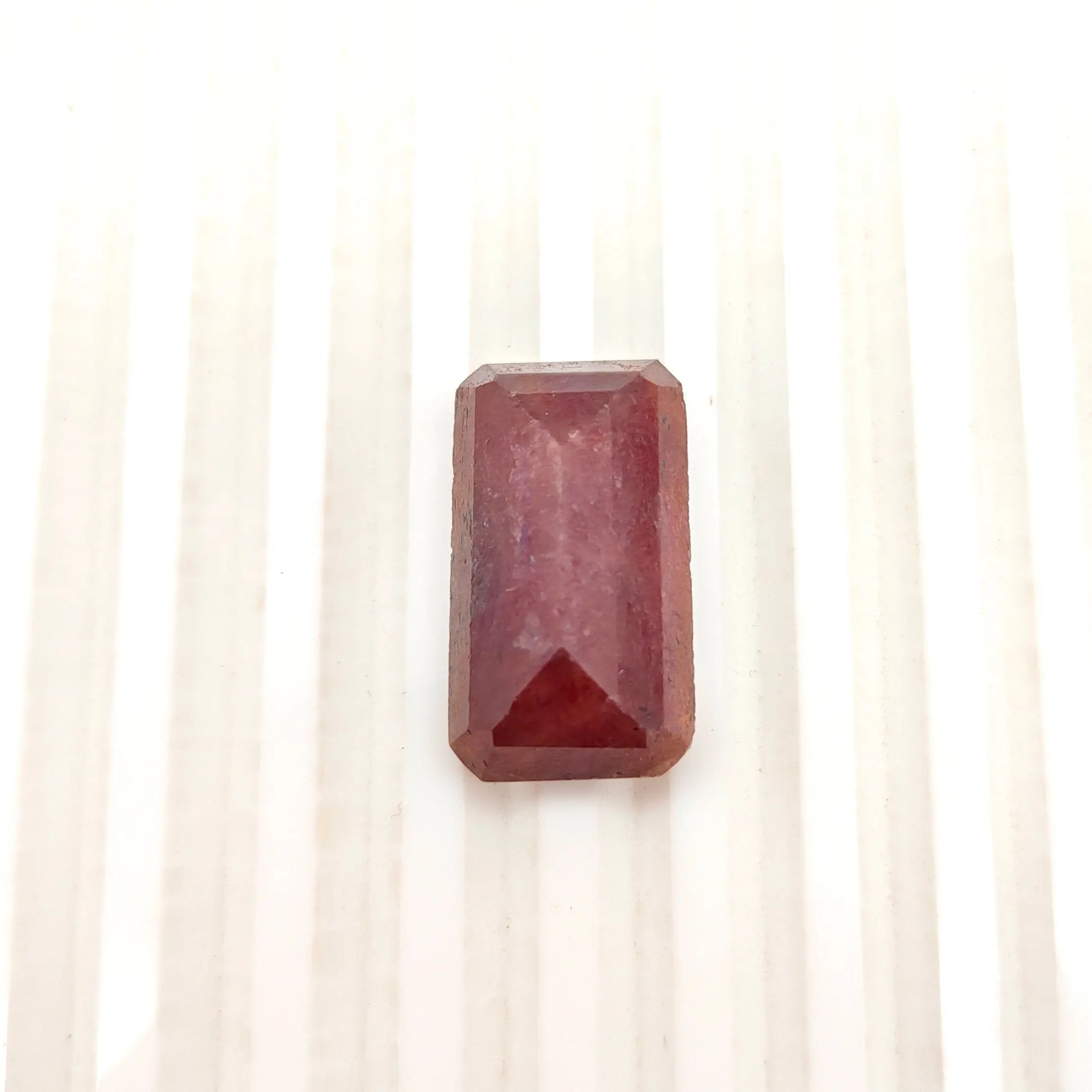 AA+ Quality SQUARE MIXED NATURAL RUBY, RED COLORED, INDIAN GEMSTONE, WEIGHT 49.35 CTS